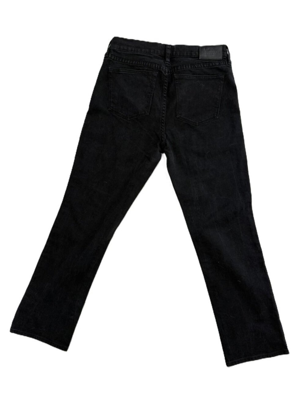 Lauren Jeans Co. Ralph Lauren Black Straight Leg Jeans Size 6 - Picture 3 of 6